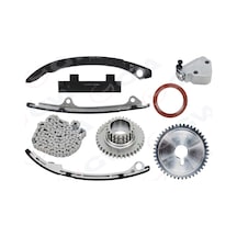 Gva 59c9937 Eksantrik Zincir Seti Nıssan X-traıl 2.0l Qr20 T30 01-06 2.5l Qr25de T30 01-06 / Prımera 2.0l Qr20 P12 03- 9 Parça - Balans Zinciri Ve Balans Gergisi Yok 130286n200-130706n200-130856n200 -