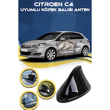 Citroen C4 Uyumlu Oto Balık Sırtı Anten Elektrikli Köpekbalığı Balina Tavan Anten
