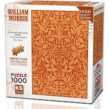 Ks Games 1000 Parça Meşe Palamudu Puzzle - William Morris