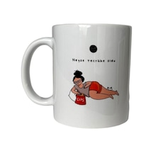 Neyse Tecrübe Oldu Yazılı Baskılı Premium Kupa