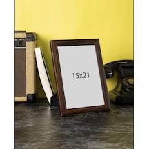 15x21 Kahverengi Ayaklı Resim Fotoğraf Çerçevesi