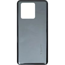 Mi 13t / Mi 13t Pro Uyumlu Arka Kapak Pil Kapağı Siyah Beyaz