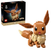 LEGO® Pokémon™ Eevee 72151 - Yetişkinler için Duruşu Ayarlanabilir Figür İçeren Video Oyunu Modeli Yapım Seti (587 Parça)