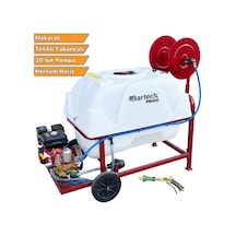 Bartech PM400 30'luk Pompa Hortumsuz Tetikli Tabanca İlaçlama Tankı 400 L