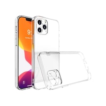 Apple İphone 14 Pro Kılıf Lüx Şeffaf Silikon 0.2M-Çok Renkli