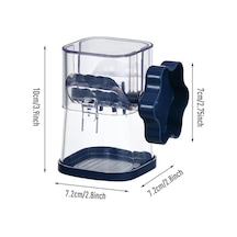 Dancemonkey Manuel Kırıcı Süper Hızlı Gıda Parçalayıcı Öğütücü Lacivert