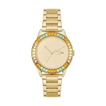 Lacoste 2001410 Quartz Çelik Altın Rengi 36 Mm Kadın Kol Saati