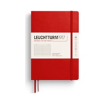 Leuchtturm1917 Not Defteri Orta Boy A5 , Sert Kapak, 251 Numaralandırılmış Sayfa, Çizgili, Kiraz Kırmızı Leuchtturm1917 Not Defteri Orta Boy A5 , Sert Kapak, 251 Numaralandırılmış Sayfa, Çizgili, Kiraz Kırmızı