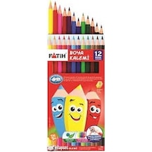 12 Renk Boya Kalemi Fatih