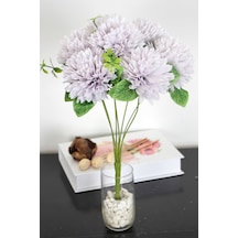 Yapay Pinnata Yıldız Çiçeği 42 Cm Lila