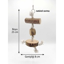 Naturel Isırma Kuş Oyuncağı
