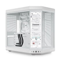 Hyte Y70 Touch Snow White Temperli Cam Usb 3.2 E-atx Dual Chamber Bilgisayar Kasası