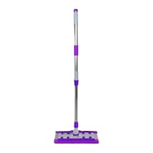 Teleskopik Mandallı Mikrofiber Sihirli Mop Mor