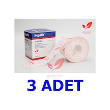 Hypafix Hipoalerjenik Şerit Flaster Sargı Tutucu Bant 5 CM x 10 M 3 Adet