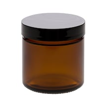 Amber Renkli Cam Krem Kavanozu 100 Ml
