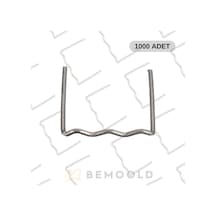 1000 Adet 0,8mm Düz Tip Dalgalı Kaynak Zımba Teli