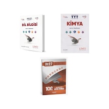 2027 2027 Limit Tyt Türkçe Dil Bilgisi + Kimya Soru + Anla Kazan Paragraf Deneme 3'lü Set