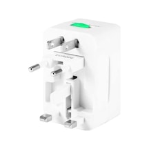 Universal Çoklu Priz Çevirici Dönüştürücü Seyahat Adaptörü, 150+ Ülke, 125v-250v-6a-13a, Narita Nrt-640