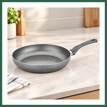 Bezos Granit Tava 20 Cm Tek Saplı Bzs01