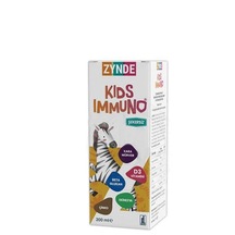Zynde Kids Immuno Kara Mürver Beta Glukan Sıvı Şurup 200 ML