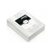 Vı'orıo 100 Adet Tırtıklı Vakum Makinesi Poşeti Torbası Seçenekli 25x35cm