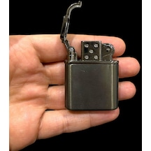 Füme Pürmüzlü Gazlı Metal Çakmak 109471