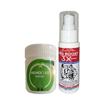 Hemocure 50 Ml Cream Özel Karışıım Hemeruid Bağsur Kremi + Yanında Erkeklere Özel 3x Hareket Tetikleyici Krem