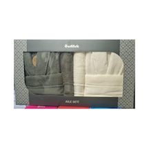 Colourist K.yeşil-krem Aile Seti L-xl