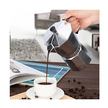Ss 450ml Mocha Cezve Italyan Alüminyum Sekizgen Pot Espresso Latte Cezve Kahve Eşyaları Uygulanabilir Indüksiyon Ocak Gaz Sobası