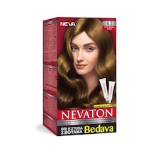 Nevaton Set Saç Boyası Bir Kutuda 2 Boyama 6.3 Fındık Kabuğu