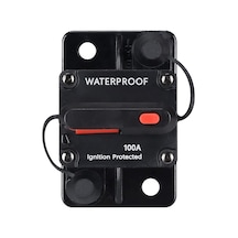 Waterproof Obus Karavan Dc Sigorta 100 Amper Otomatik Sigorta