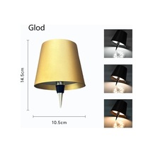 Metabagua De Beers Led Şarap Şişesi Lambası 3 Renk Dokunmatik Kontrol Ve Kademesiz Karartma Masa Lambası Gece Lambası Ny3frv Bej