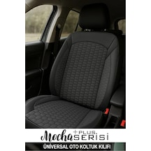 Dacia Duster Black Shadow 1.5 Dci 110 Media Nav 2018 Uyumlu Plus Serisi Tay Tüyü Siyah Oto Kılıfı Tam Set