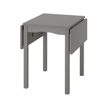 Ikea Gri Geniş Yemek Masası - Katlanır Mutfak Masası