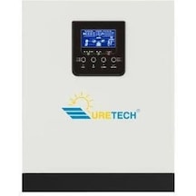 Uretech 1500va 1200 Watt 12v Tam Sinüs Akıllı Mppt 40a İnverter Hms1.5k-12v