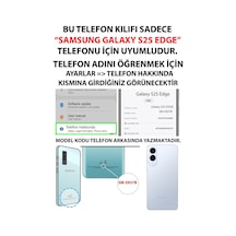 Samsung Galaxy S25 Edge Uyumlu Pastel Pembe Lotus Baskılı Silikon Kılıf