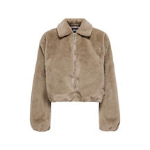 Only Onldana Faux Fur Bej Kadın Mont 15348987