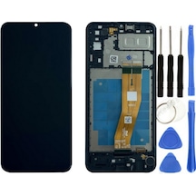 Te Samsung Uyumlu M04 M045 Çıtalı Lcd Ekran + Tamir Seti