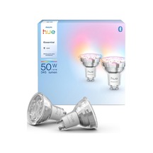 Essential 4.7w Gu10 345 Lumen Renkli Akıllı Spot Ampul 2'li Ekopaket - 15.000 Saat Ampul Kullanım Ömrü 4w 78mm & Yok