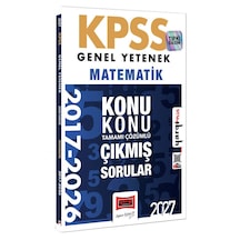Yargı Yayınları 2027 Kpss Genel Yetenek Matematik Konu Konu Tamamı Çözümlü 10 Yıl Çıkmış Sorular