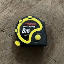 STARLİNE 8*25 MM YÜKSEK KALİTE ÇELİK ŞERİT 8 METRE
