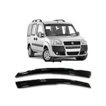 Doblo 1 Cam Rüzgarlığı Piano Black