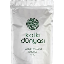 Katkı Dünyası Sunset Yellow (Turuncu) E110 Toz Gıda Boyası 1 KG