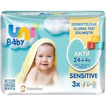 Unı Baby Islak Mendil Aktıf Sensıtıve 3Lü