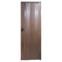 Penguen Akordiyon Kapı Ceviz Camsız En 0-72 Cm Arası Boy 220 Cm