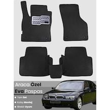 Bmw 7 Serisi E66 Long 2003-2009 Uyumlu Eva Paspas Tam Set Araca Özel,su Geçirmez 187
