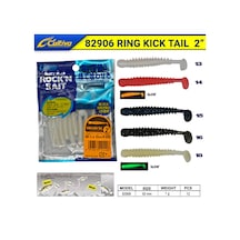 Cultiva 82906 Ring Kick Tail Lrf Silikonu 5 Cm (421100608)
