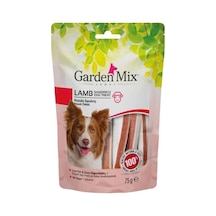 Garden Mix Kuzu Kaburgalı Köpek Ödülü 75 Gr