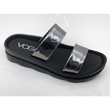 Voga 1761 Platin Rugan Comfort Casual Bayan Terlik 001