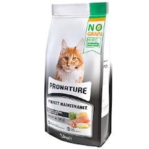 Pronature Hypo-Allergenic Tahılsız Somonlu Karidesli Ve Enginarlı Yetişkin Kedi Maması 1500 G
